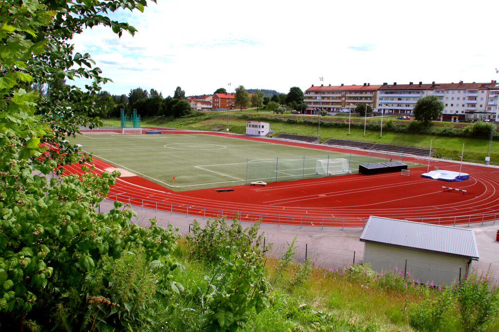 Vasaliden Arena, friidrottsanläggning och konstgräsplan