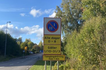 Från 1 oktober gäller datumparkering