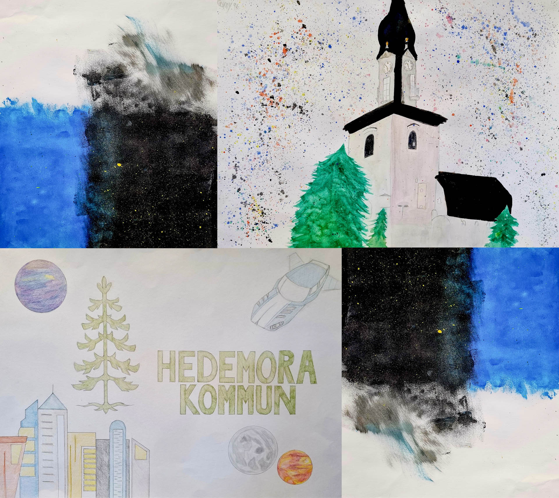 Konst på elskåp - Hedemora kommun