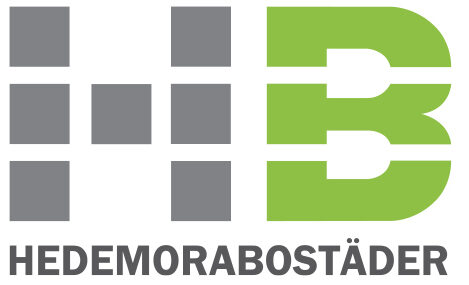 Hedemora bostäders logga.