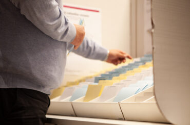 Centraliserad distribution av valsedlar