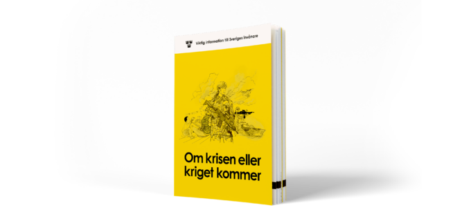 Broschyr Om krisen eller kriget kommer