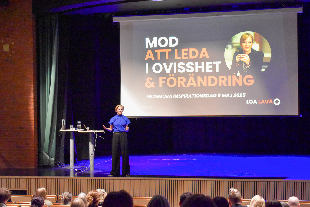 Loa Lava Brynjulfsdottir föreläser