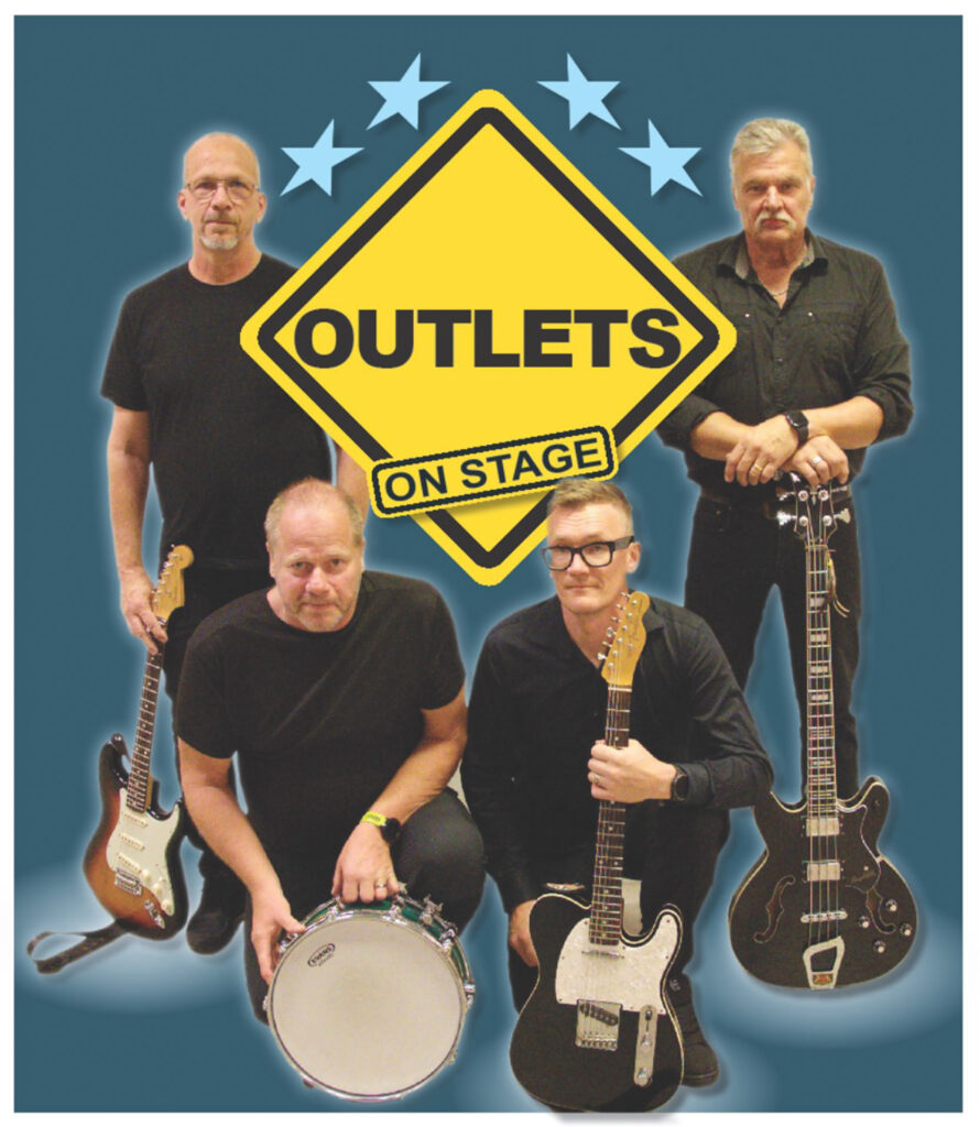 Medlemmarna i bandet Outlets