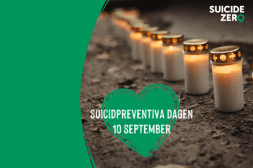 Ljusmanifestation på Siucidpreventiva dagen