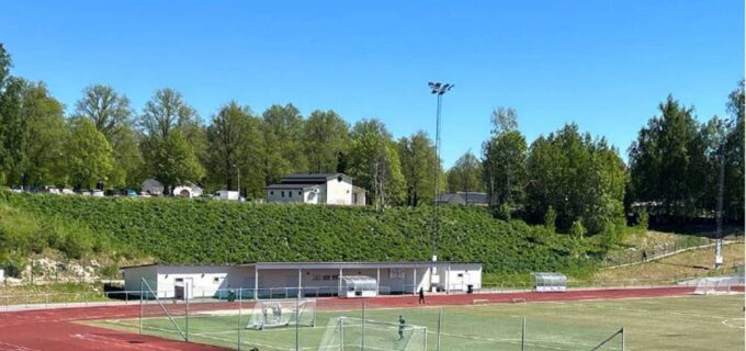 Omklädningsrummen på Vasaliden.