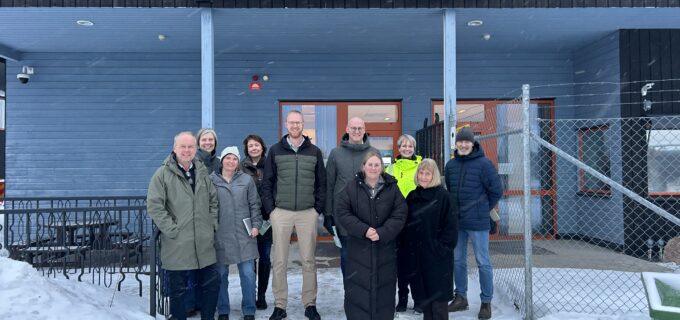 Representanter från kommunen, Boliden och utvecklingsgruppen som var med på dialogmöte.