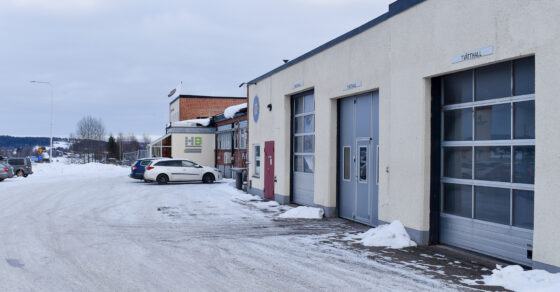 Sanerad mark vid fastigheten Lien 2